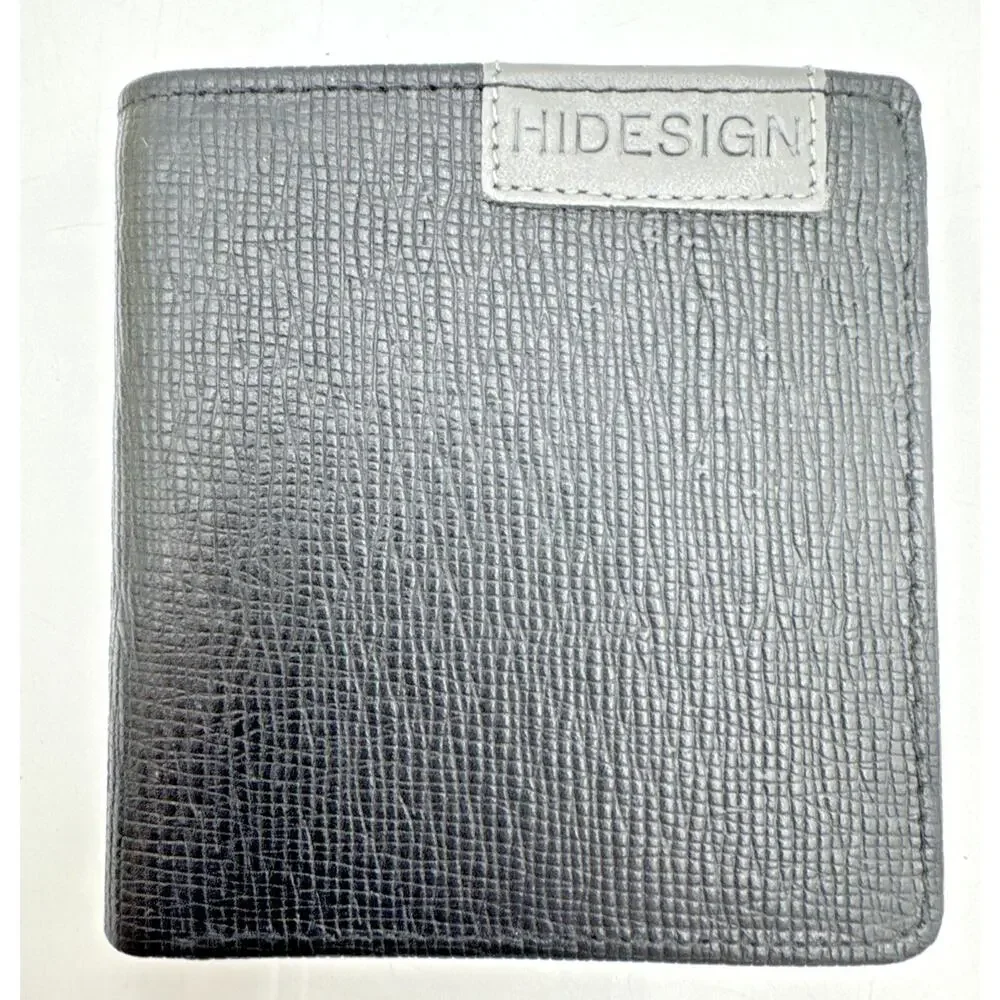 Hidesign EE Uranus W3 RF Black/Grey Bi-Fold Wallet